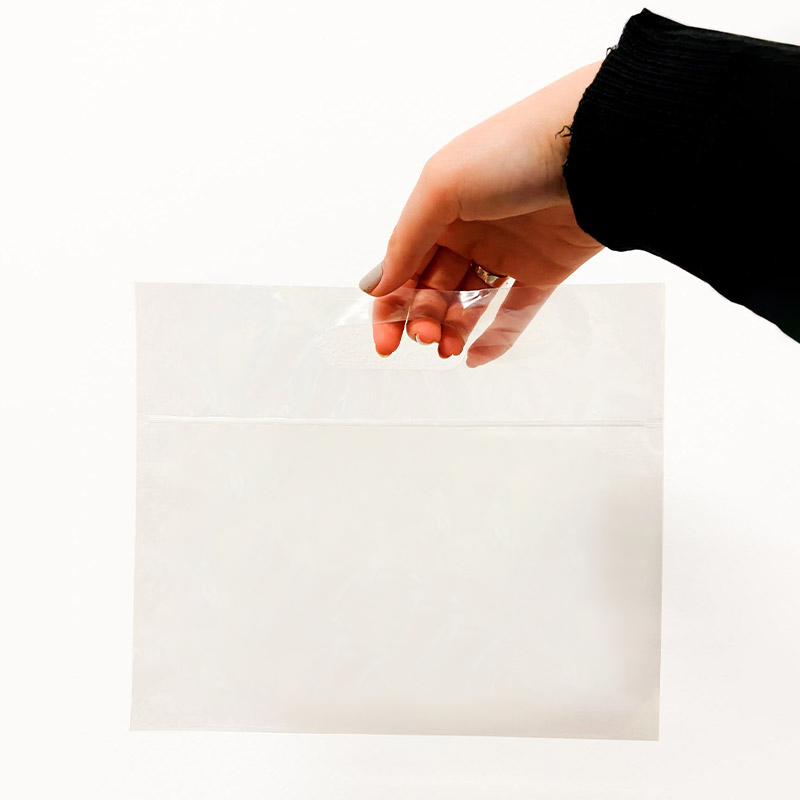 Bolsa Zipper Transparentes sin impresión para potenciar tu marca